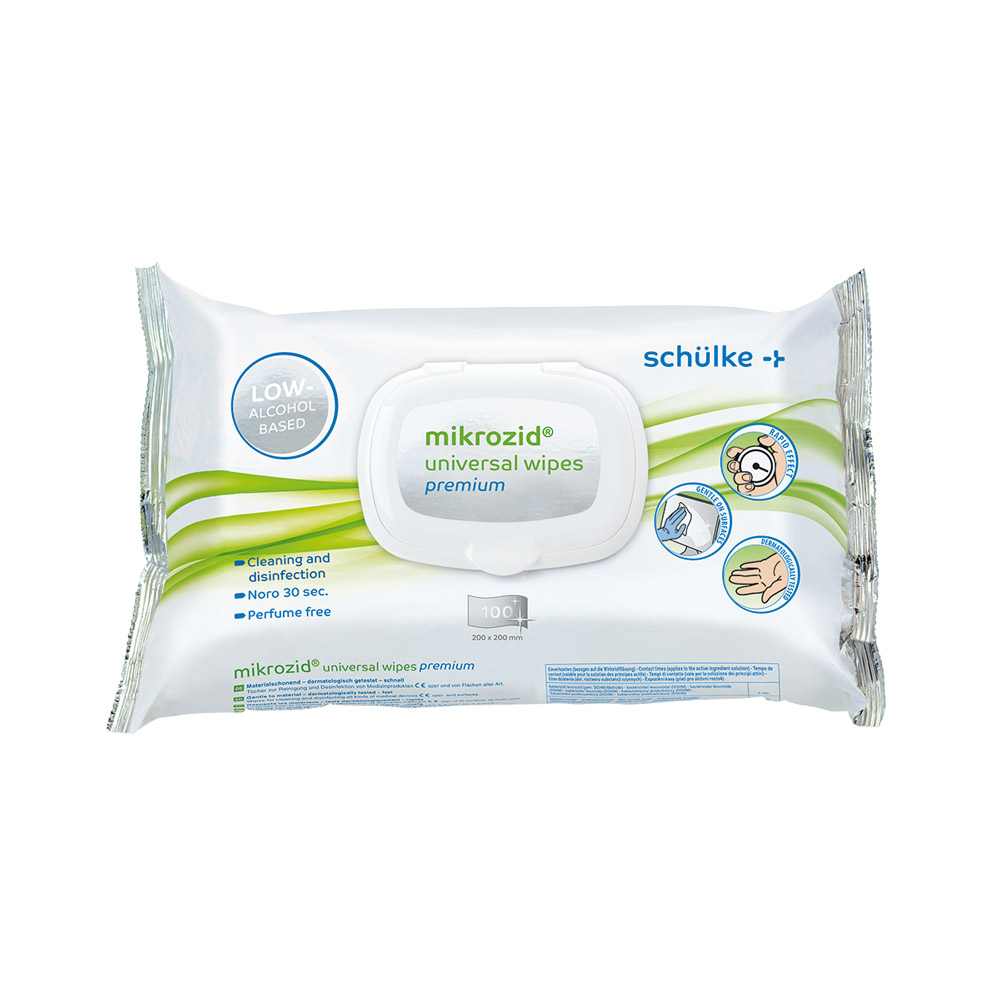 MIKROZID universal wipes premium sach 100 pce