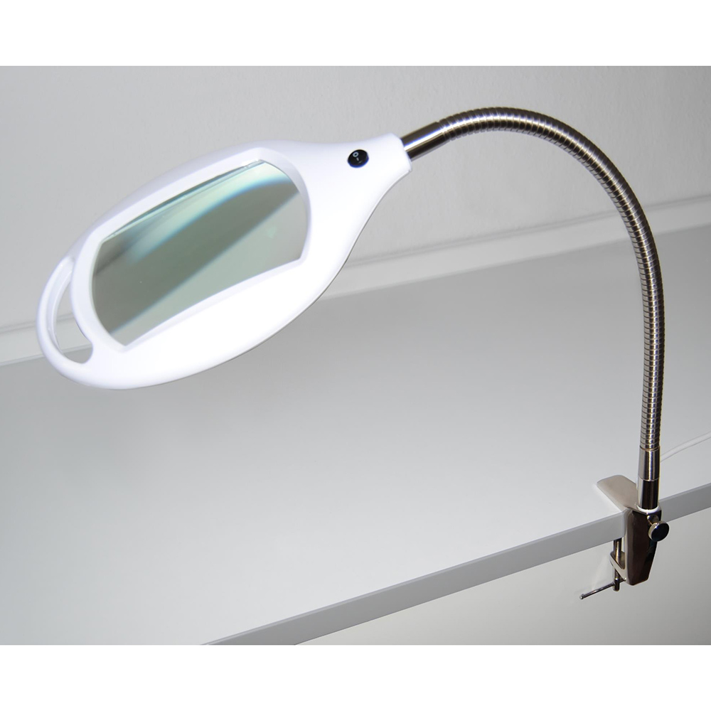 Lupenleuchte 3 Diop.LED Beleuchtung mit