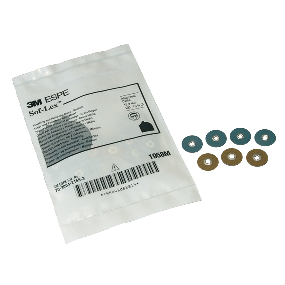 3M Sof-Lex Snap-On 15.8 mm gros 1958C 100 pces