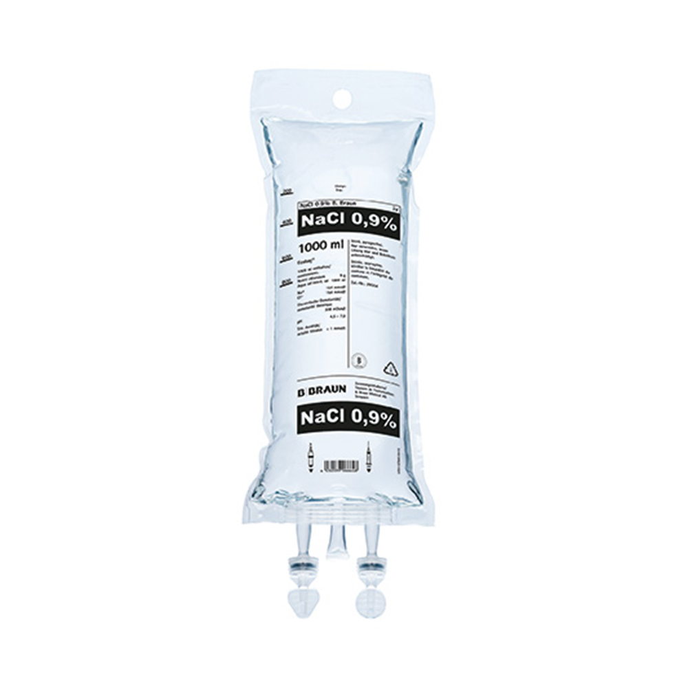 NaCl 0,9 % Ecobag 10x1000 ml >CH