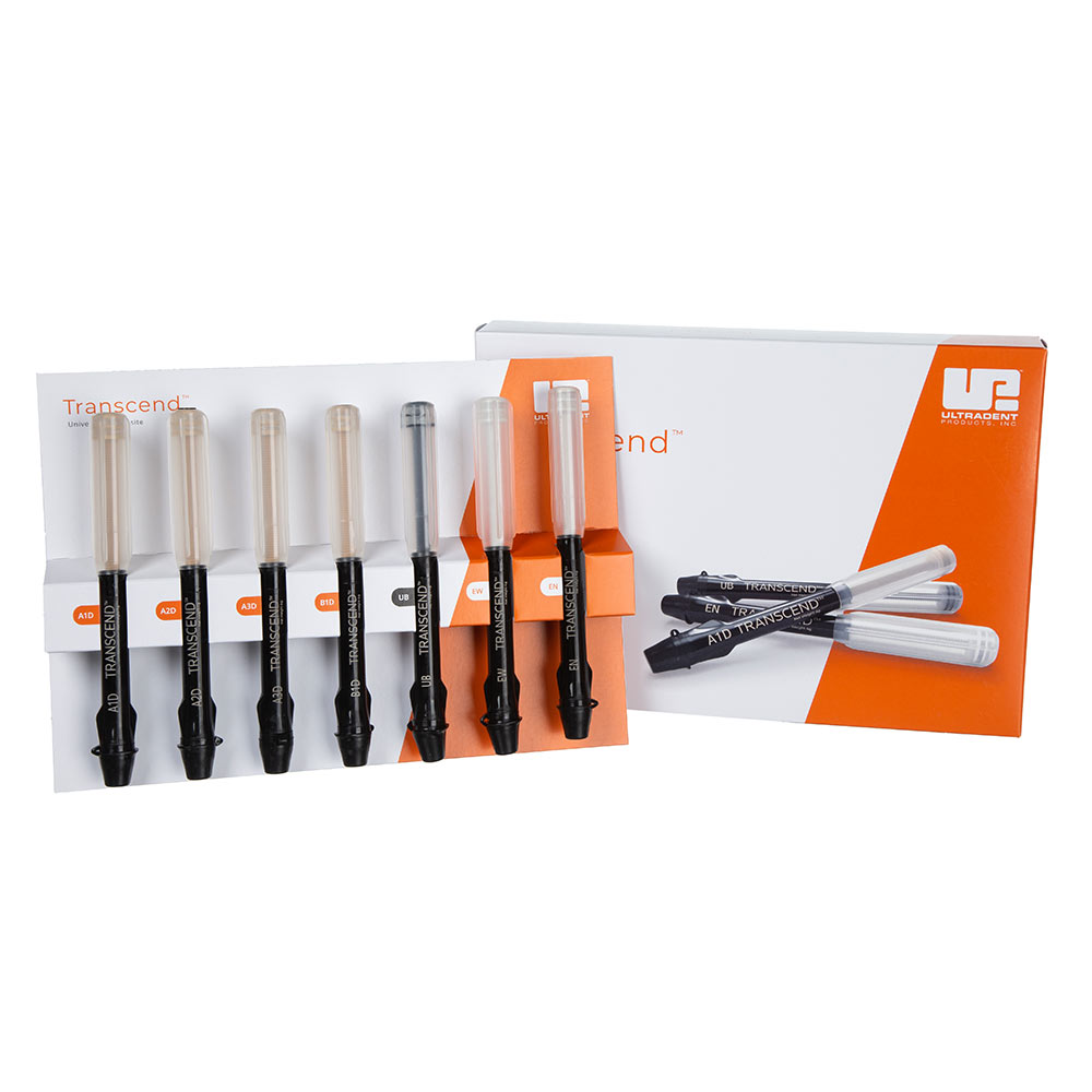 Transcend, kit d'introduction 7 seringues de 4 g : A1D, A2D, A3D, B1D, EW, EN, UB