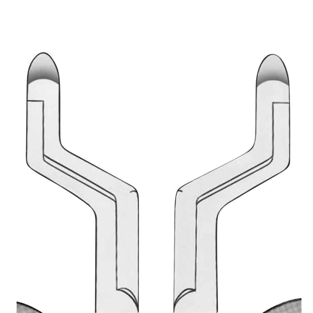 Zahnzangen Figur 122 1/2 links +122 1/2 rechts, Set