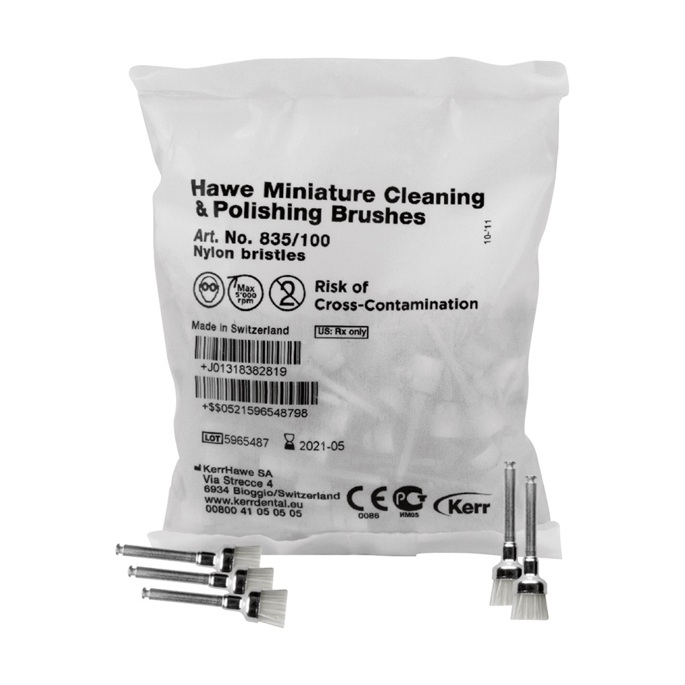 Brossette no 835 contre -angle 100 pces