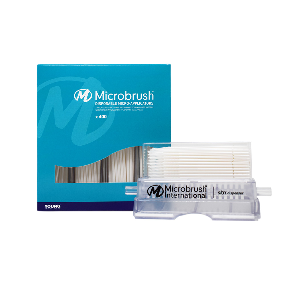 MICROBRUSH PL.SUFEIN+DISP.WHITE KIT