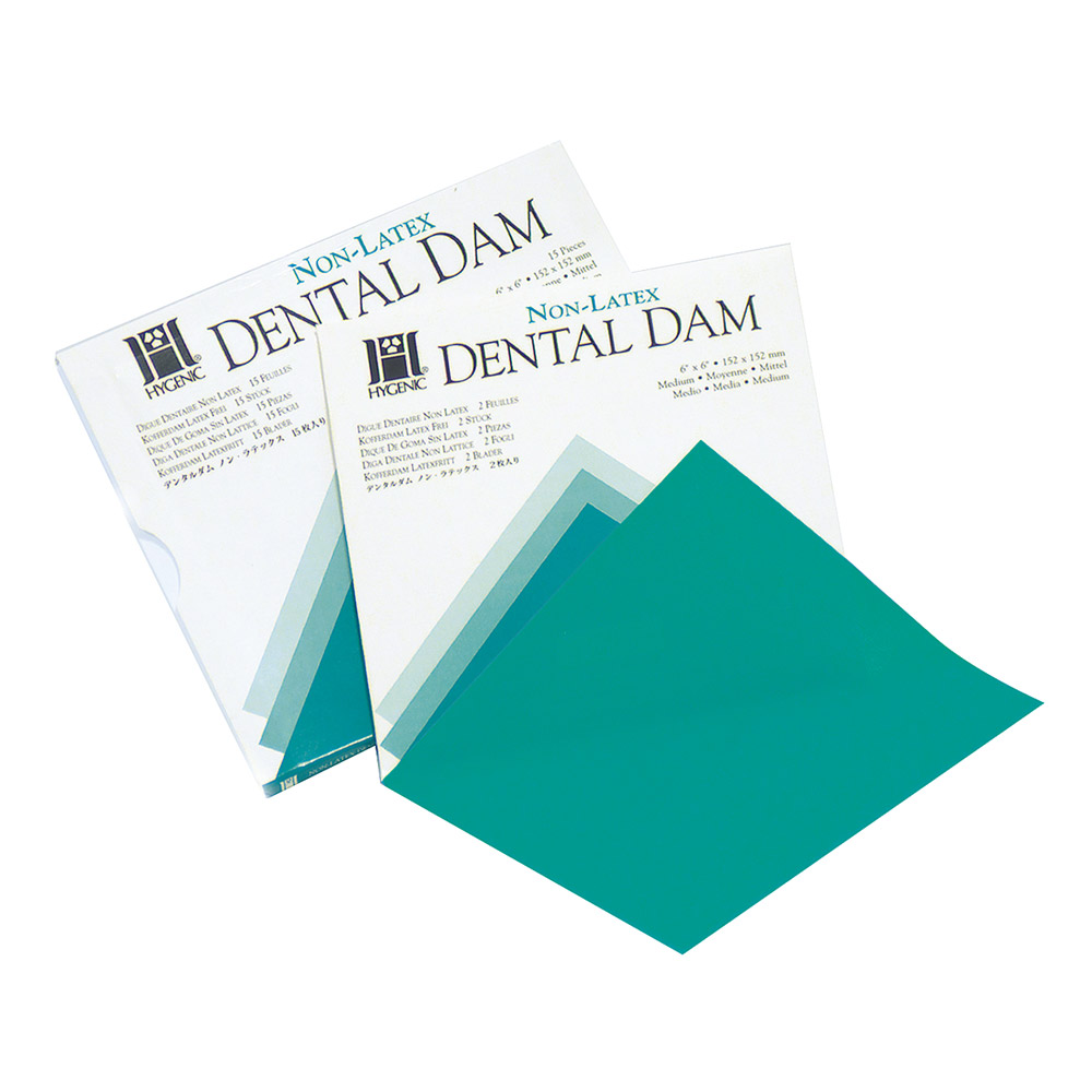 Digue non latex vert 152x152 6x6 H09105