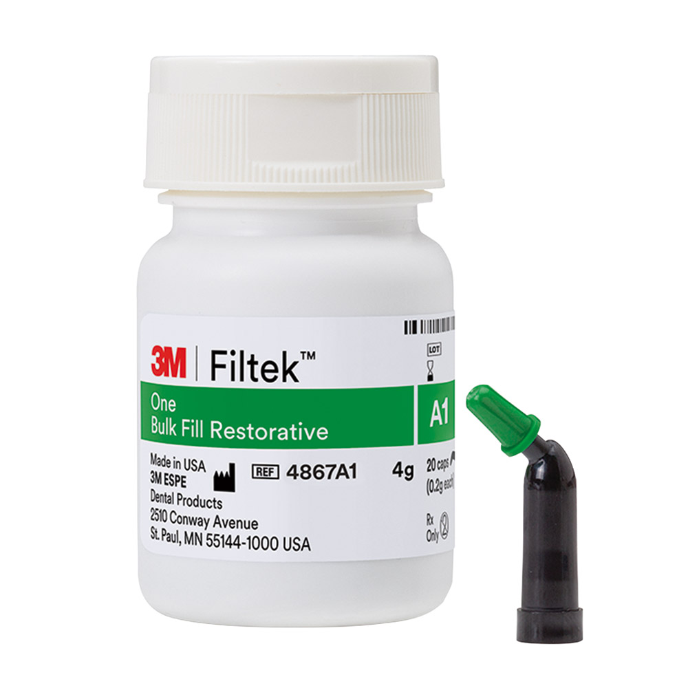 Filtek One Bulk Fill C2, 20 x 0,2 g capsules