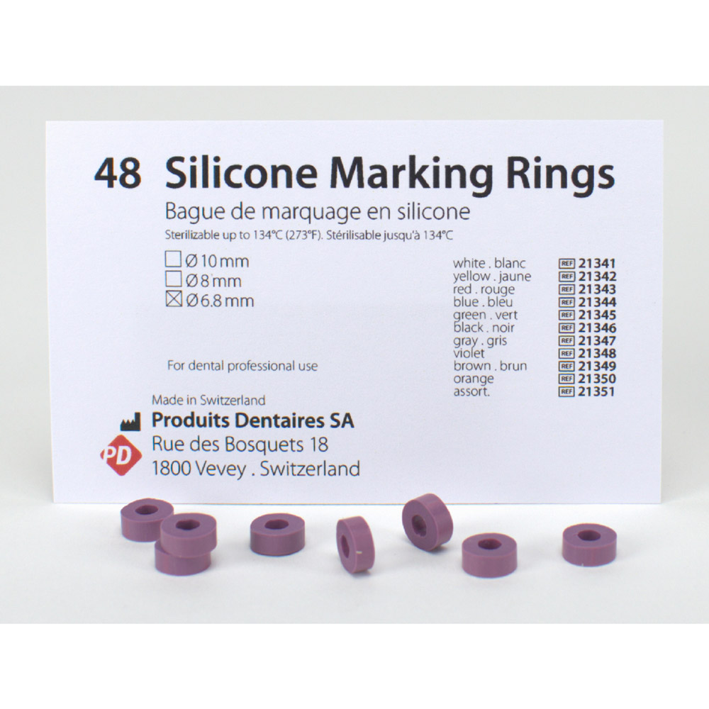 SILIKON RINGE PD VIOL 6,8MM PA/48