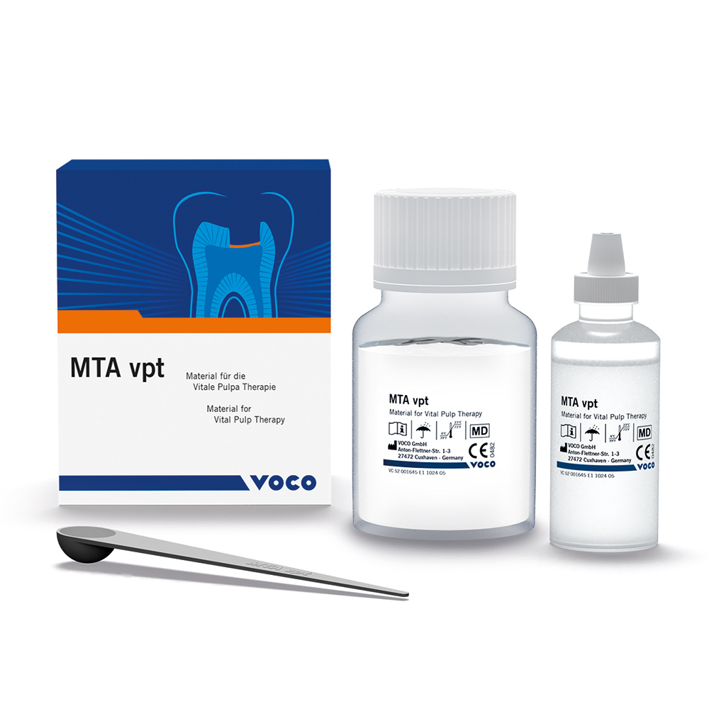 MTA vpt, emballage de 10 g de poudre + 10 ml de liquide
