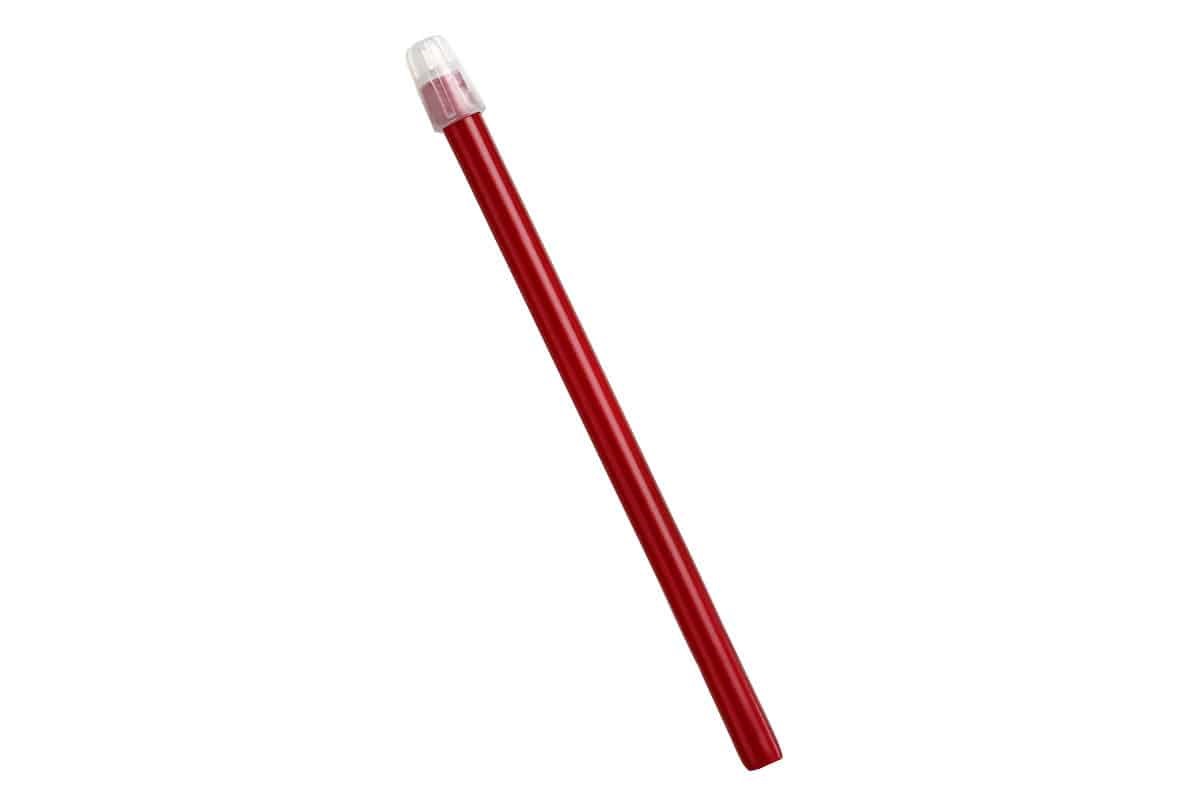 TOP FLEX PLUS Speichelsauger 125 mm abnehmbare Kappe weinrot, 100 Stück Packung