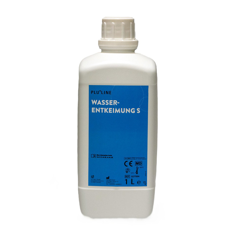 PLULINE Désinfection de l'eau S, flacon de 1 L
